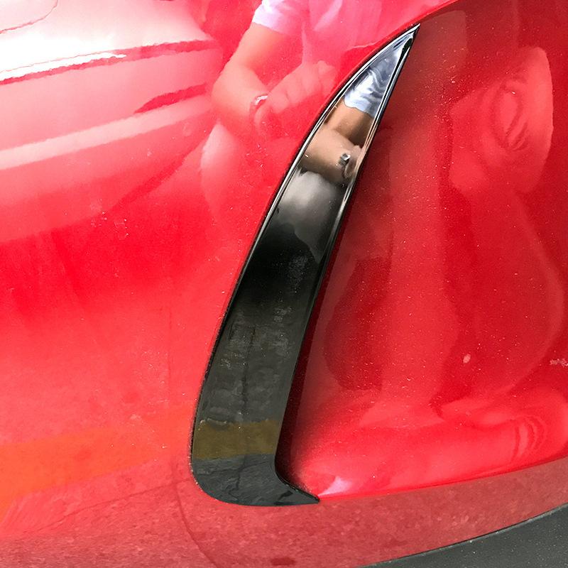 For Mercedes Benz E Class E Coupe C238 2016- Car Accessories Exterior Body Rear Bumper Fender Air Outlet Cover Trim Sticker