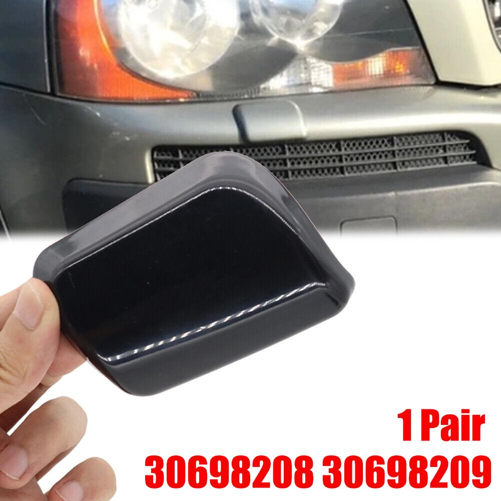 Пара крышек форсунок омывателя фар для Volvo XC90 с 2002 по 2006 год OEM OE# 30698208 30698209 Замена фар автомобиля