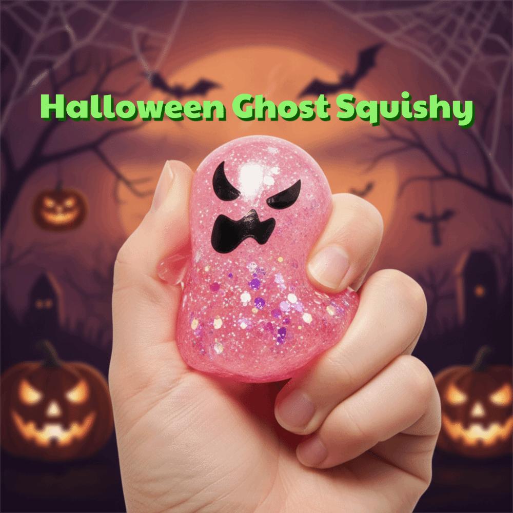 Slow Rebound Maltose Squeezing Fidget Toy with Sequins Fidget Squishy Toys Ghost Sensory Toy Daily