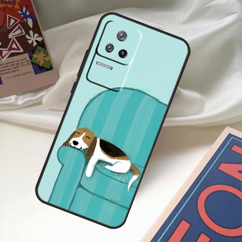 Beagle Dog Funda For POCO M6 Pro X3 X4 X5 X6 M5s F3 F5 Xiaomi 13T Pro 12T 11T 12 13 Lite 14 Ultra Case