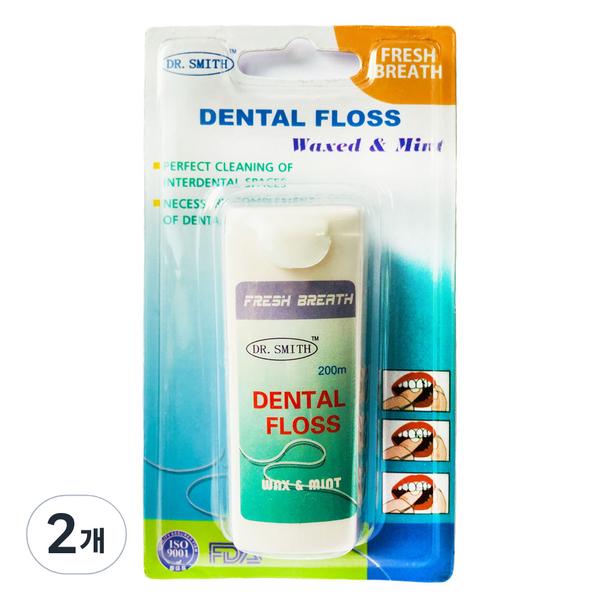 Доктор. Зубная нить Smith большой емкости, 1 упаковка, 2 шт.
