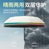 Полностью автоматический складной зонт, утолщенный, дождестойкий, большой солнцезащитный зонт, уличный зонт, солнцезащитный зонт, защита от солнца, женский большой зонт