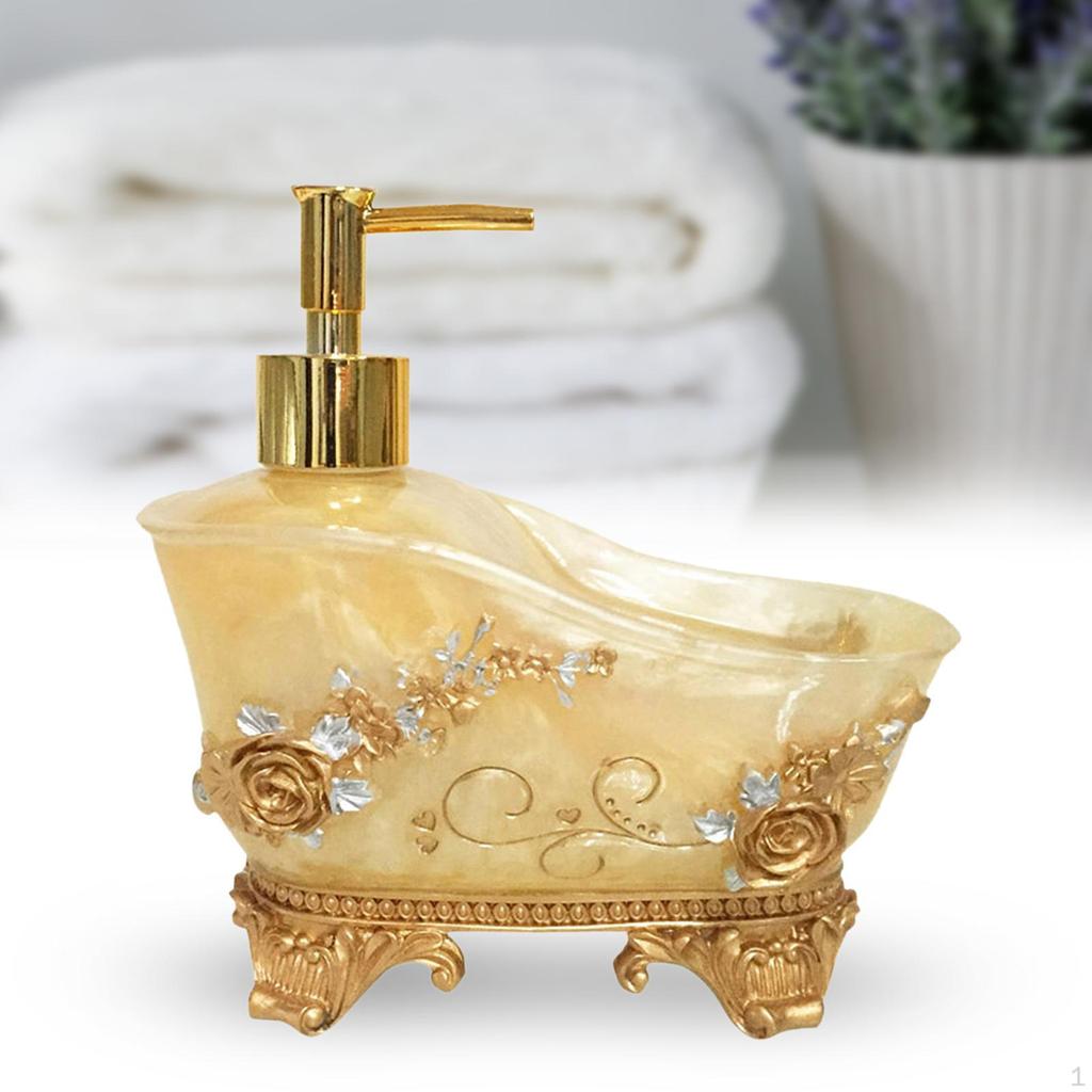 Дозатор для жидкого мыла, контейнер для мытья рук, смола, 1 шт., лосьон с помпой, шампунь