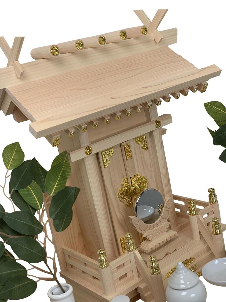 Набор Камидана Вилладж Камидана, Одно Святилище, Вакаба (большой) - Аутентичная Камидана для новых домов, открытий и офисов