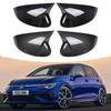 Carbon Fiber Pattern Rearview Mirror Covers for 2020-2025 Volkswagen Golf MK8