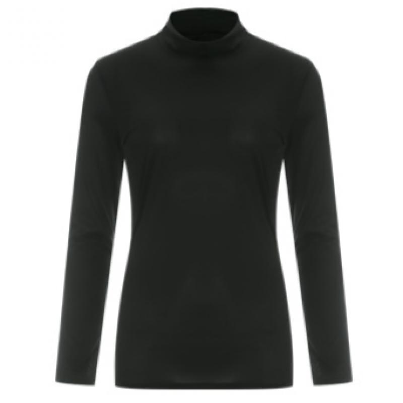 Shop Women S Golf Wear Half Neck Long Sleeve Tee White Sh wSh 101