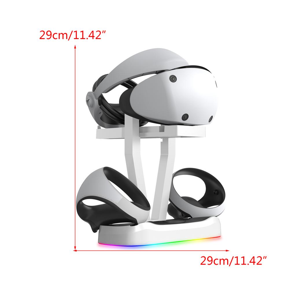 Двойное быстрое зарядное устройство, беспроводной контроллер, USB-зарядная подставка, док-станция для PS VR2, VR-ручка, аксессуары для зарядного кронштейна
