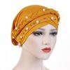 Milk Silk Pearl Studded Headscarf with Braid