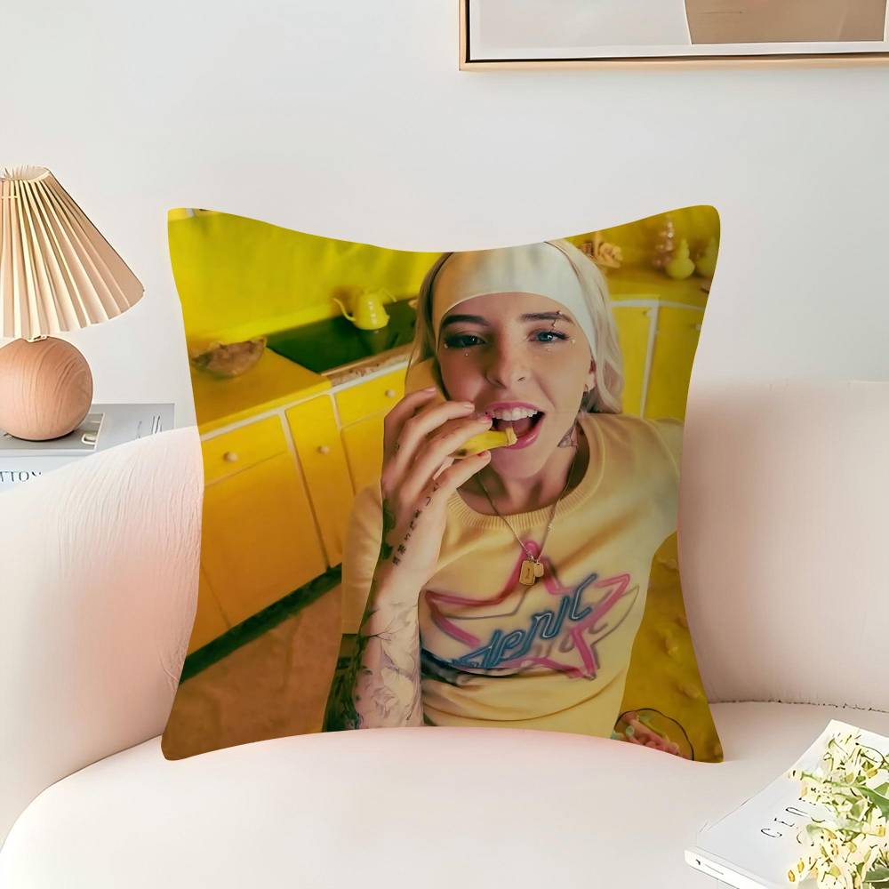 Singer Young Miko Movie Sticky Pillow Cover Design Cushion Cover Decor Holiday Decorati