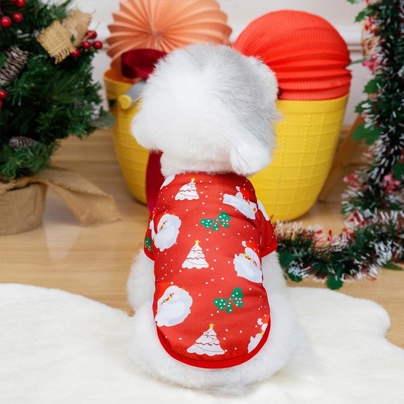 1PC Sweatshirt Cute Pullover For Small Medium Dogs Holiday Gifts Winter Dog Clothes Christmas
