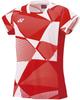Yonex Game Tango Red Size Medium Women's Shirt, (587), 20850,