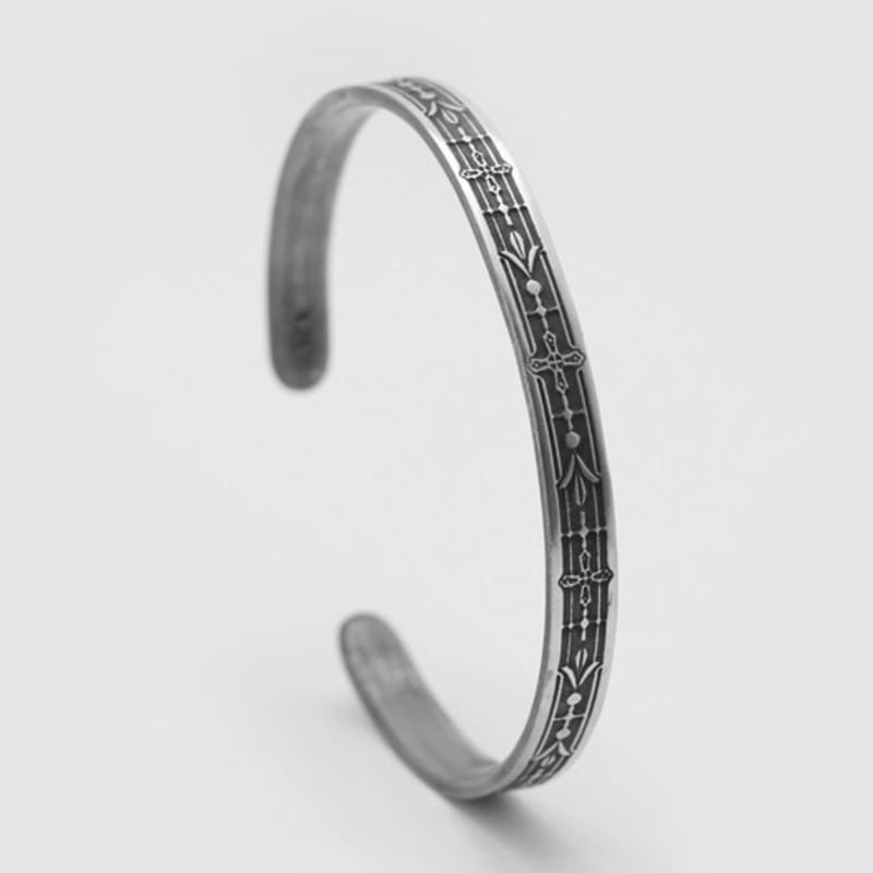 MUSEE.ART cross noble bangle (men, women)
