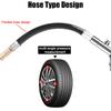 Car Tire Pressure Gauge Monitor for Auto Motorcycle Monitoring System Long Tube Meter High Precision Tyre Air Tester 0-100PSI