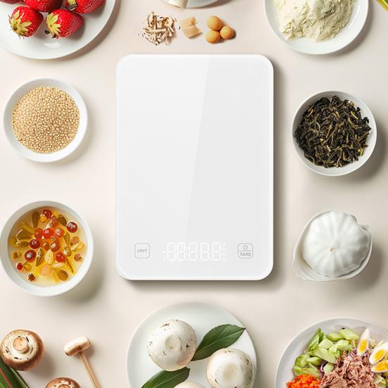 Умные кухонные весы с приложением 3 г/10 кг точные электронные весы со счетчиком калорий отслеживание питания контроль порций ЖК-дисплей цифровые весы