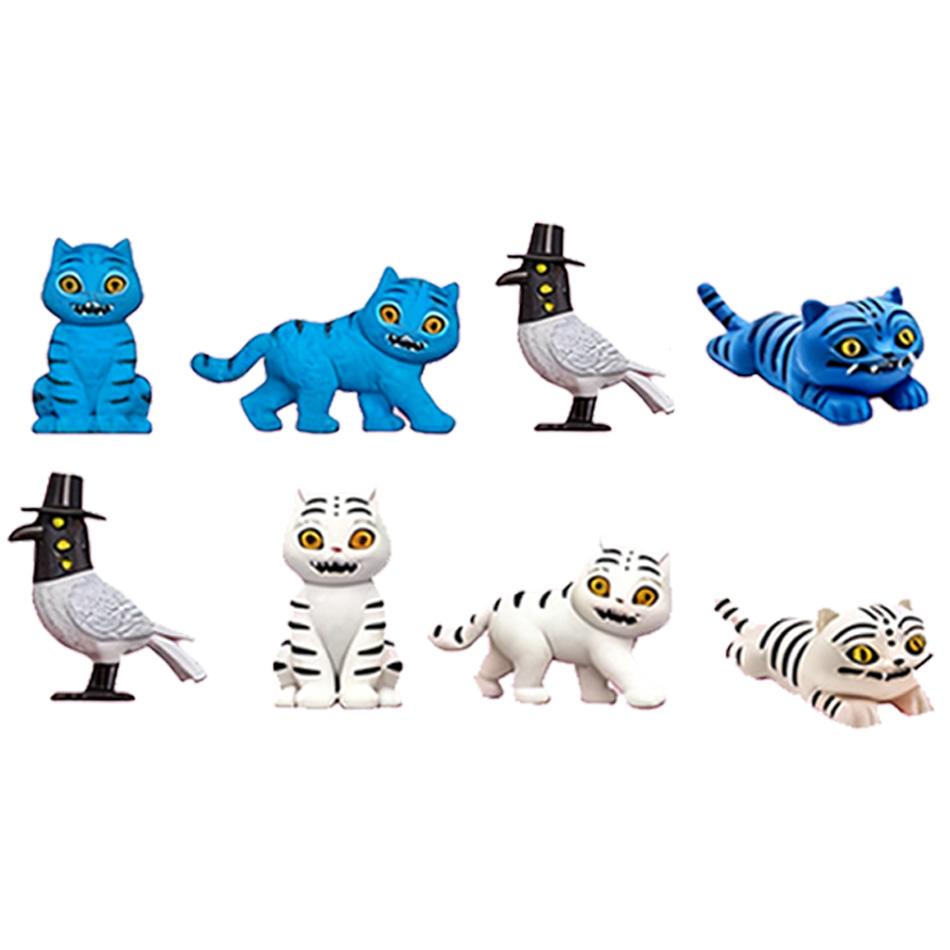 Аниме k-pop Охотники на демонов Набор фигурок Мира Зои Руми Тигр Игрушка Украшение для стола Статуэтки Орнамент для подарков детям