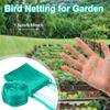 2Pcs Anti Bird Netting 4x10m Garden Plant Netting Pond Pool Protection Net Protect Vegetable Plants and Fruit Trees