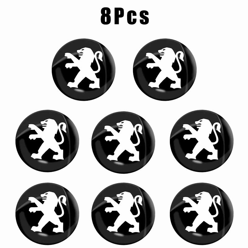 Car Door Keyhole Sticker Lock Protection Dustproof Decals For Peugeot 407 508 3008 2008 5008 107 106 205 4008 301 607 108 807