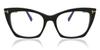 Tom Ford Ft5709 B Blue Light Block 001 Women Eyeglasses