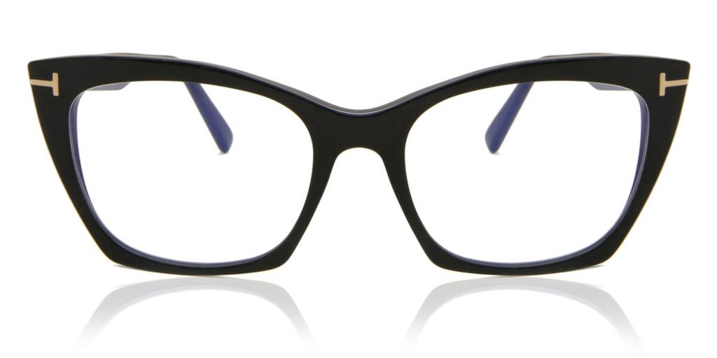 Tom Ford Ft5709 B Blue Light Block 001 Women Eyeglasses