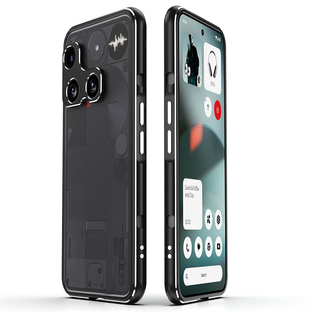 Ни за что Телефон (3) 5G Бампер Металлический Каркас Чехол для Телефона с Защитой Объектива Камеры