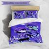 Murder Drones Printed 3PCS Bedding Set Soft Breathable Duvet Cover Pillowcases Set Washable Bedroom Decor Home Gift