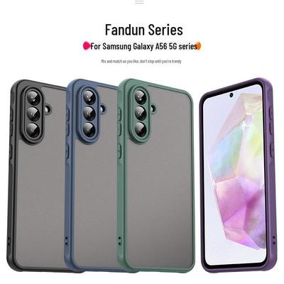 Новый матовый чехол для телефона Samsung A56 Vandan: Тактильно приятный, С воздушной подушкой, Ударопрочный, Полное покрытие для A36, A26