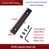 Multi-slot MLOK Rail Bracket: 20mm Metal, Wood, Leather Guards