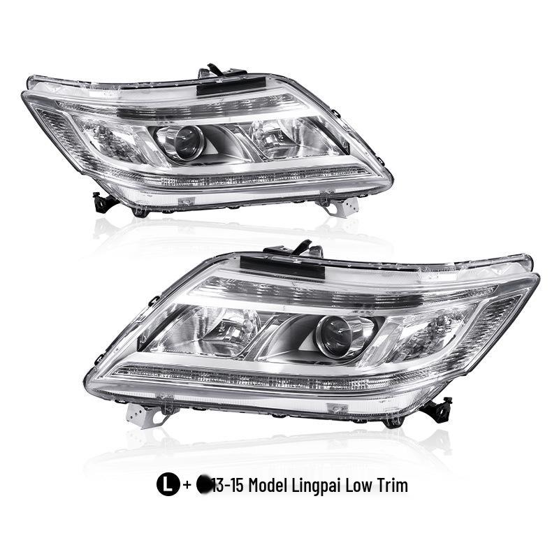 Сборка фары Honda Lingpai/Crider 2013-2015 (Высокая/Низкая отделка)