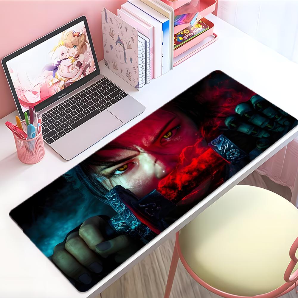 Beautiful Epic Game SSword Of Justice Mouse Pad Large Thick Desk Pad Stitched Edges Gaming Mouse Mat For Pc