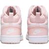 Nike Кроссовки Court Borough Mid 2 GS Белый Эхо Розовый CD7782-122