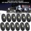 White Blue Underglow Light LED Underbody Remote APP Control RGB Neon Lights LED Rock Lights Auto Decorative Ambient