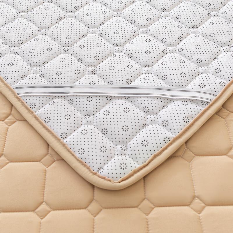 Home Mattress Bedroom Floor Individual Mattress Sponge Quilt Floor Sleeping Mat Non-slip with Elastic Band Without Pillowcase