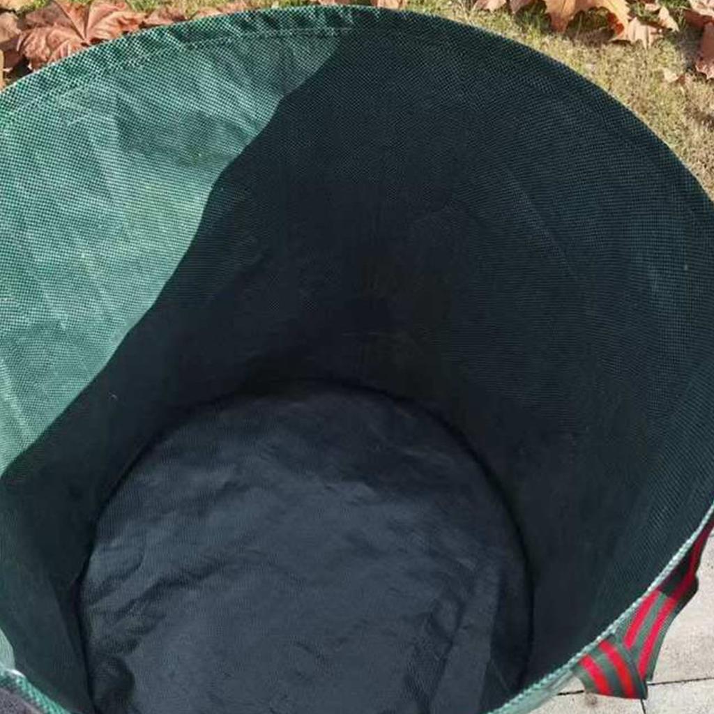 500 л Мешки для садового мусора Сверхпрочные с ручками Садовые мешки для мусора Многоразовые мешки для мусора для растительных отходов Трава Листья