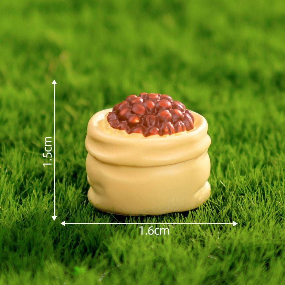 Car Ornament Dog Doll Dog Coffee Shop Mini Animals Figurine New Miniature Figurines