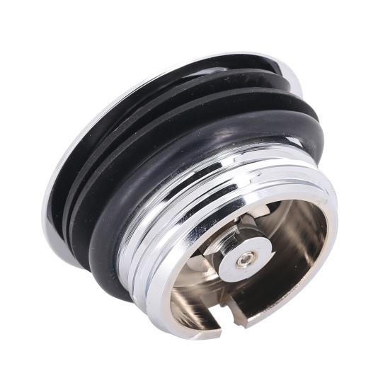 MP12-001-0006 Fuel Tank Cap Convenient Anti-collision Push Type Motorcycle Aluminium Left-hand Thread Oil Tank Cap for XL1200 XL883 X48 V72