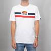 Plain T-shirt with Double Short Sleeves Men
