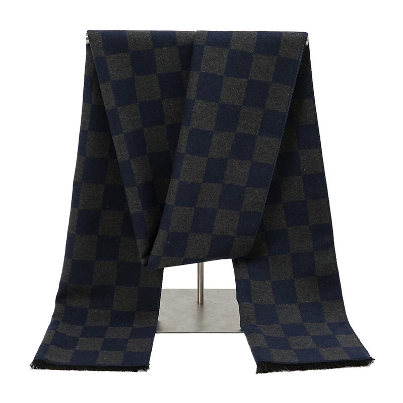 НОВЫЙ Модный Зимний Мужской Хлопковый Шарф Теплый Шейный Платок Пэчворк Полосатые Шарфы Мягкий Длинный Повседневный Мужской Буфанда Пашмина Шаль