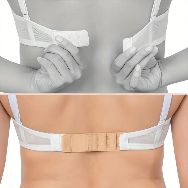 Women's Bra Extenders Elastic Bra Strap Extender Adjustable Bra Strap Extension Soft Undergarment Lingerie Underwear Accessories