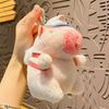 Adorable Plush Sports Capybara Keychain Cute Cartoon Key Accessories For Gifts
