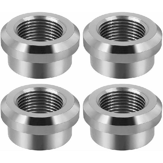 Алюминиевый 3/8" NPT внутренняя приварная бобышка, приварной фитинг 4 шт.