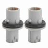 2pcs Headlight Bulb Holder Socket 33304S5A003 Car Accessories Replacement for CR V Accord Acura