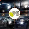10 шт. Светодиодная лампа указателя поворота COB 12 В 1156 BA15S 1157 BAY15D CanBus Сигнальная лампа Светодиодная COB 12 SMD Canbus Автомобильный светодиодный фонарь заднего хода 180 лм