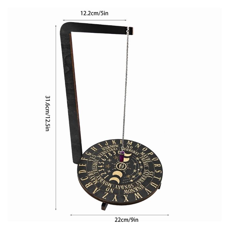 Pendulum Crystal Holder Divinations Pendulum Board Pendulum Holder for Crystal