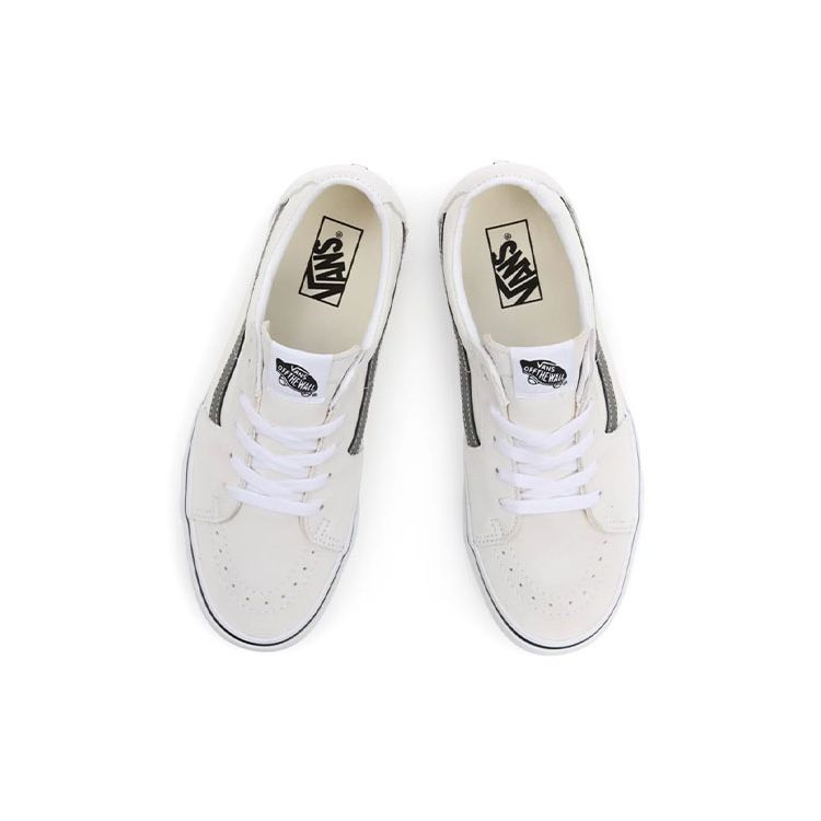 Vans Sk8-Low Utility Pop - Blanc de Blanc Khaki Унисекс Кроссовки Кремовые VN0A4UUKB36