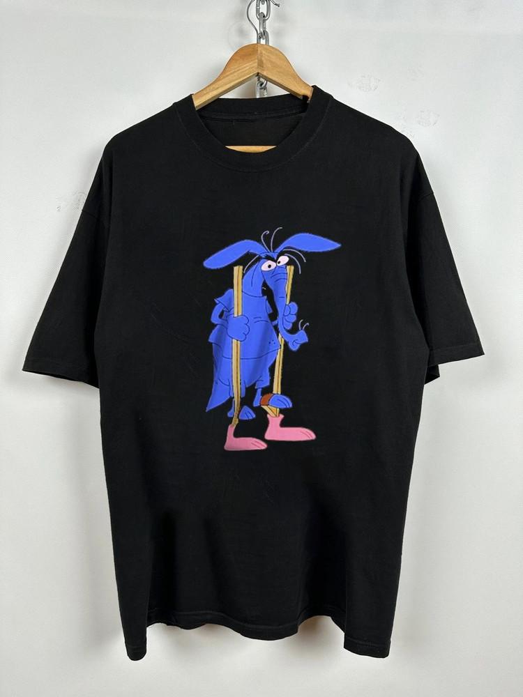 New Rare The Ant And The Aardvark Shirt Short Sleeve Black S-4XL LL513