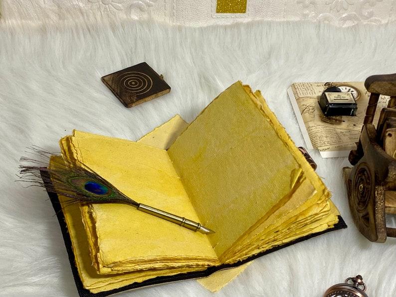 Мать Земли Семь Камней Пустое Заклинание Книга теней ручной работы Журнал Гримуара Мусорный журнал Журнал Древа Жизни Подарки на Рождество