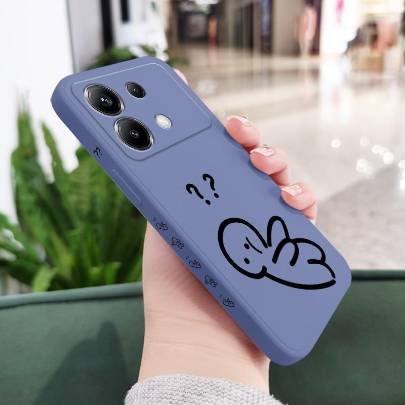 Чехол для телефона Go Line Man для Xiaomi Poco X6 F6 M6 M5 M5S F5 X5 F4 X4 M4 F3 M3 X3 Pro 4G 5G GT Силиконовый чехол