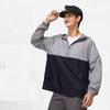 Li-Ning Однотонная ветровка с капюшоном и длинным рукавом на полумолнии для мужчин AFDT545-3