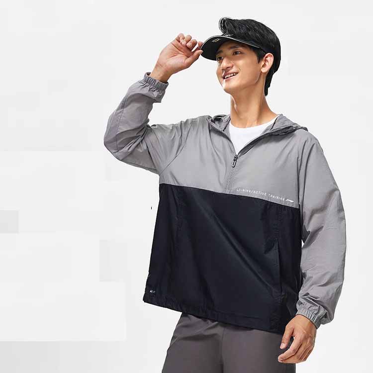Li Ning Fitness Series Trench Coat Men's AFDT545-3