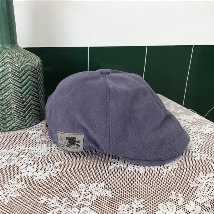 Трендовый берет в японском стиле: Летне-осенняя унисекс кепка-плоскодонка